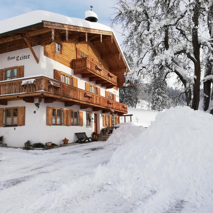 Haus Leiter Hotel Reit im Winkl Kültér fotó